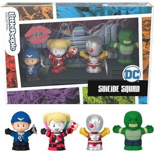 Fisher-Price Little People DC Suicide Squad Collector Set-sealed